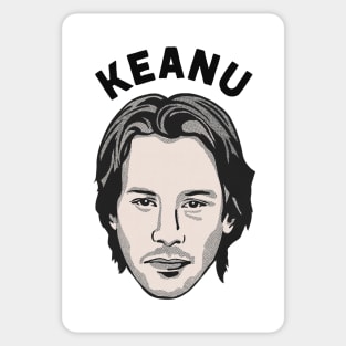 k e a n u ////// FAN art DesigN Sticker